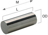 アルニコ磁石　バー型