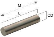 サマリウムコバルト磁石　バー型